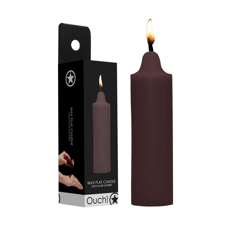 Ouch! Wax Play Candle - Chocolate Scented